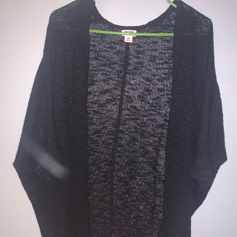 Black Loose Cardigan